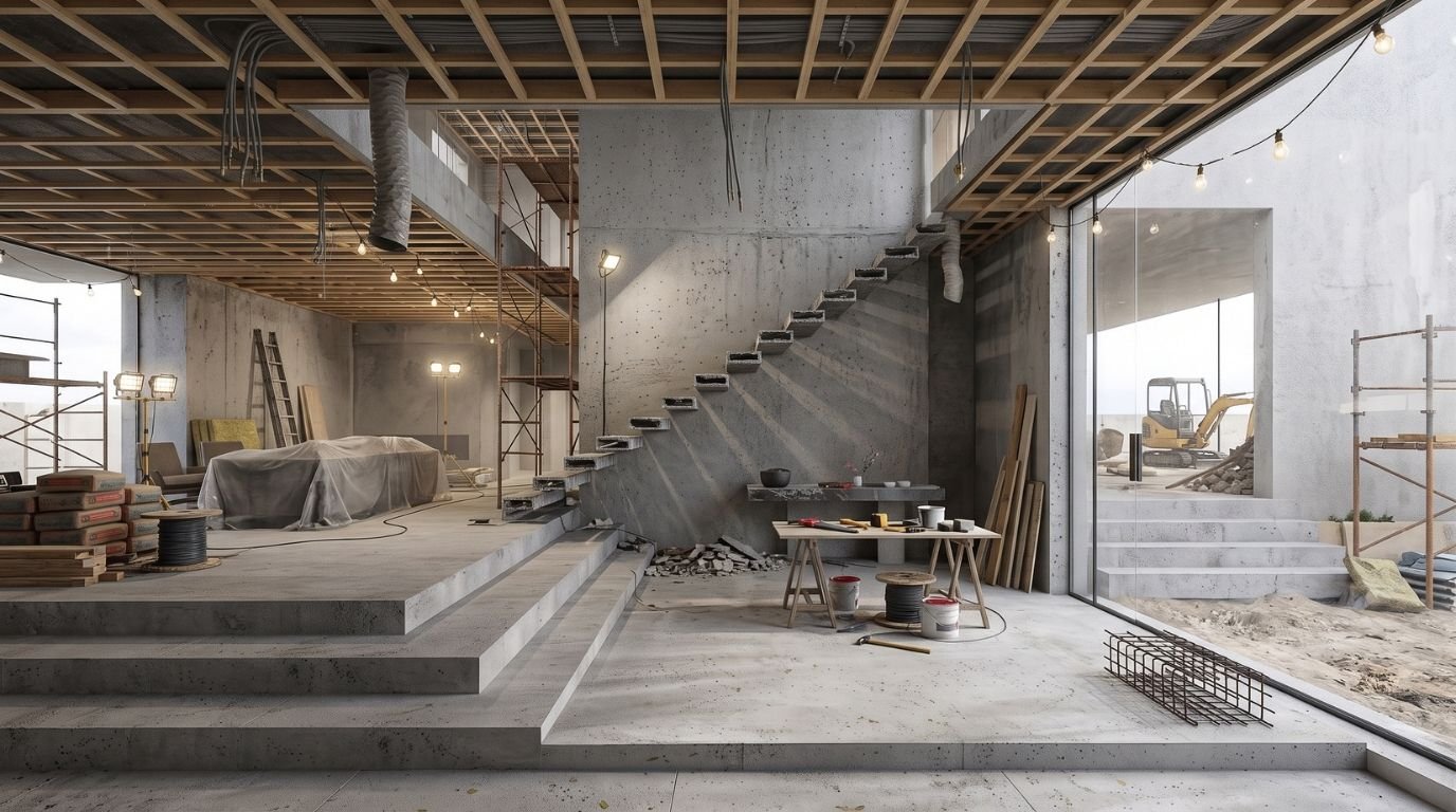 Before renovation — Modern Villa