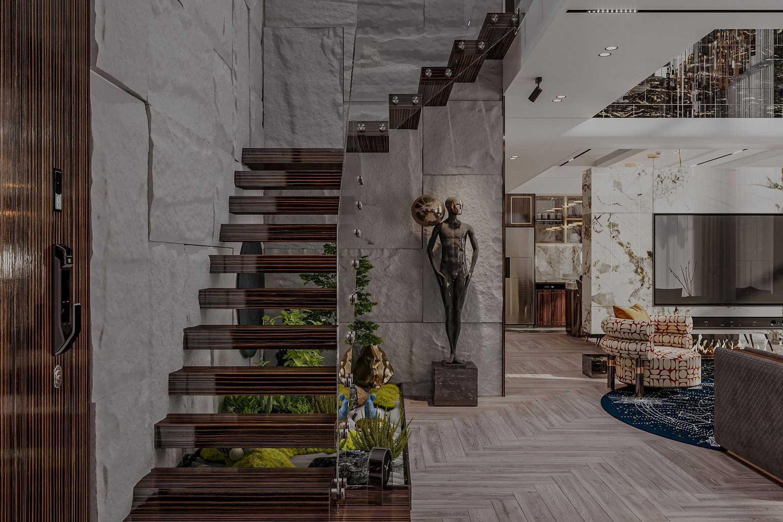 Townhouse — dining room